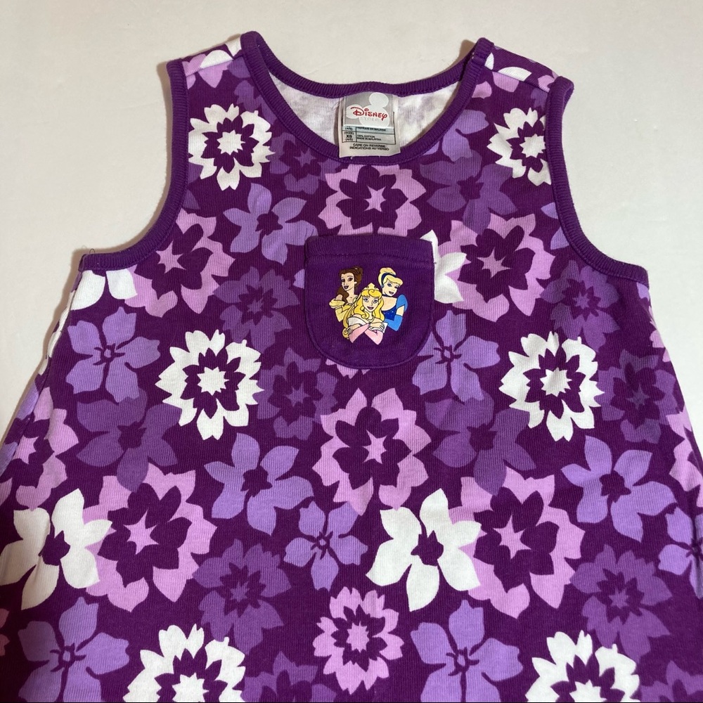 DISNEY Princesses Floral Sun Dress sz 4/5